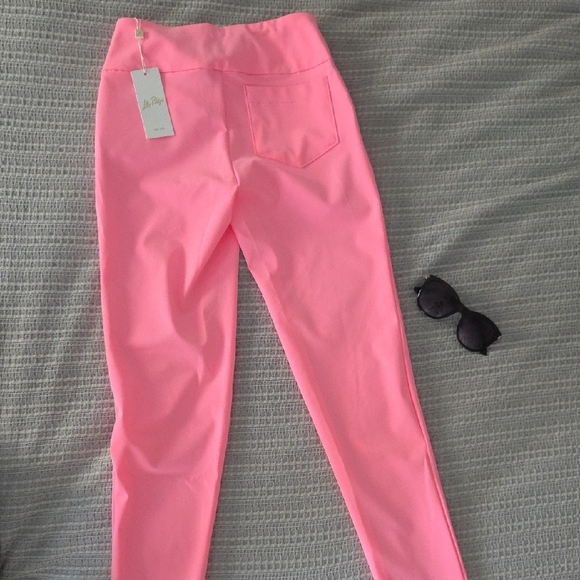Lilly Pulitzer Pink Straight Leg Pants - Picture 4 of 4